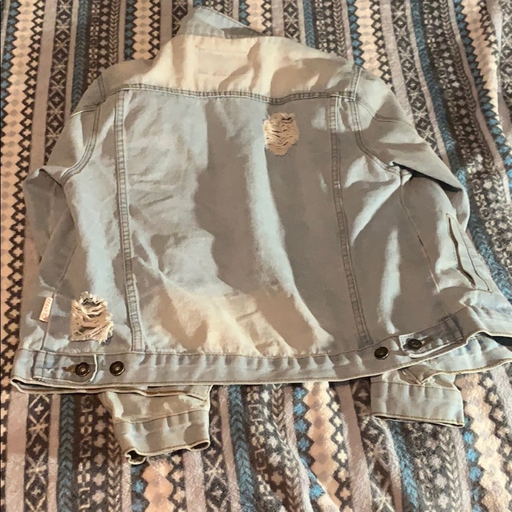 Ripped Jean Jacket - Picture 3 of 3